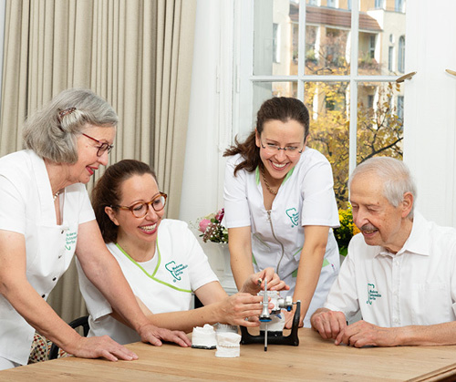 Ein freundliches und hilfsbereites Team.